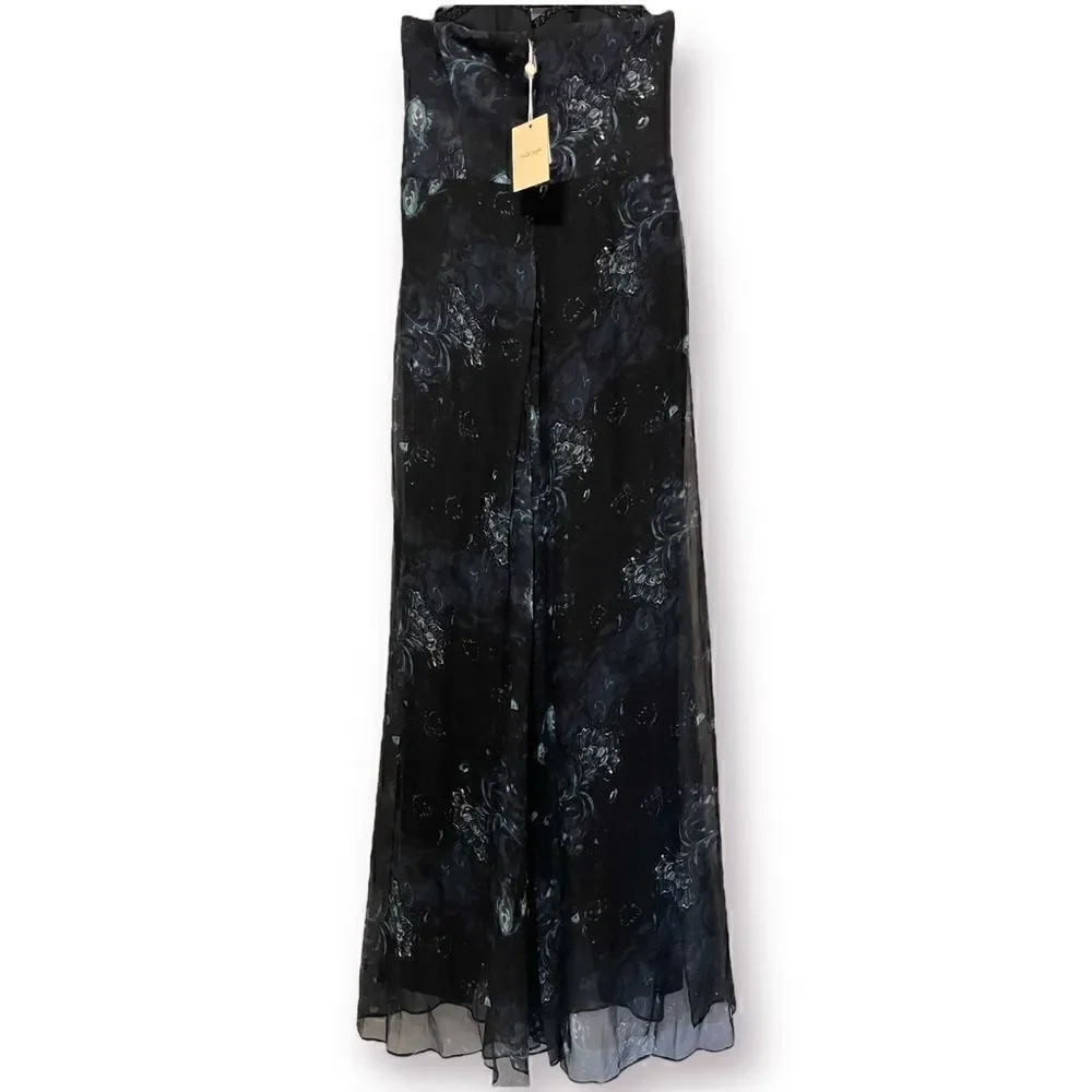 HAUTE HIPPIE Silk Printed Jumpsuit |Size: XS | US 2|